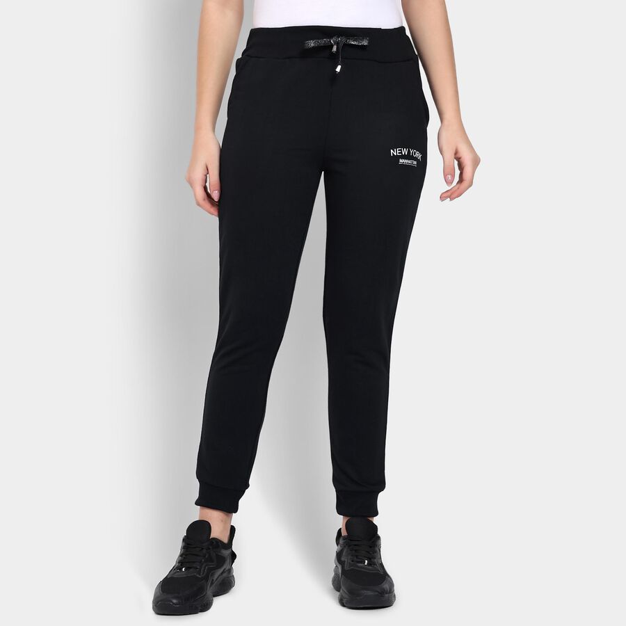Ladies' Track Pants , काला, large image number null