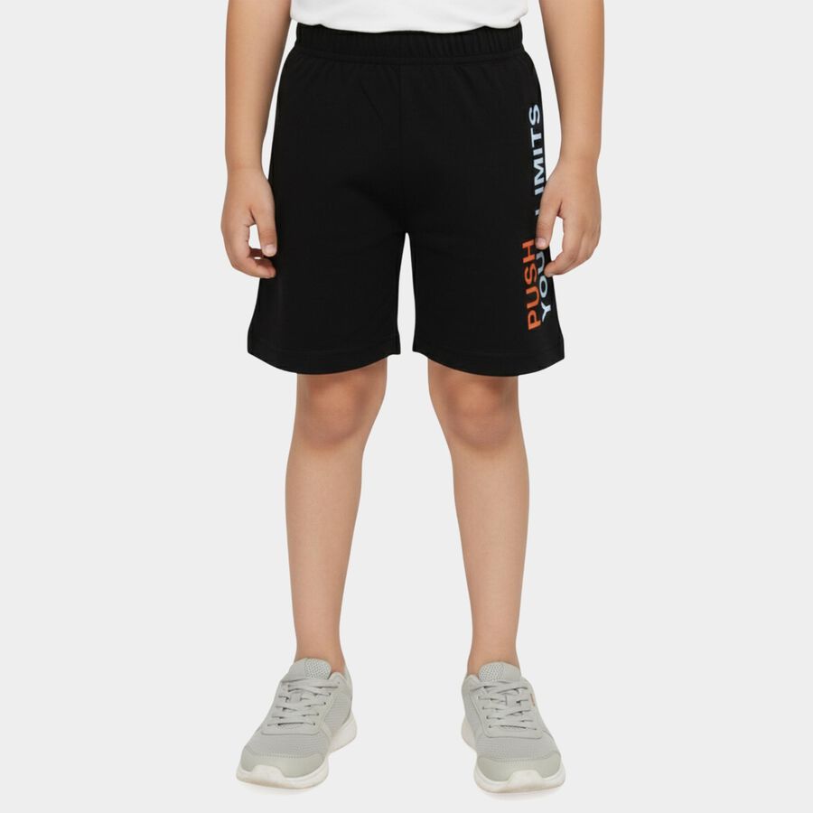 Boys' Bermuda, Black, large