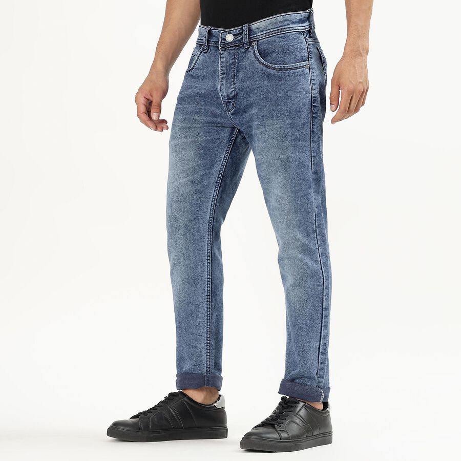 Men's Slim Fit Jeans, Light Blue, large image number null