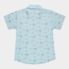 Boys Cotton Casual Shirt, Light Blue, small image number null