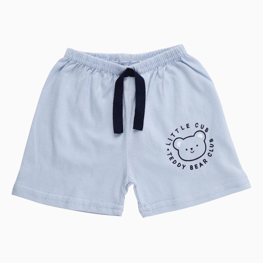 Infants' Half Pant, हल्का नीला, large image number null