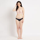 Cotton Printed Panty, Mid Blue, small image number null