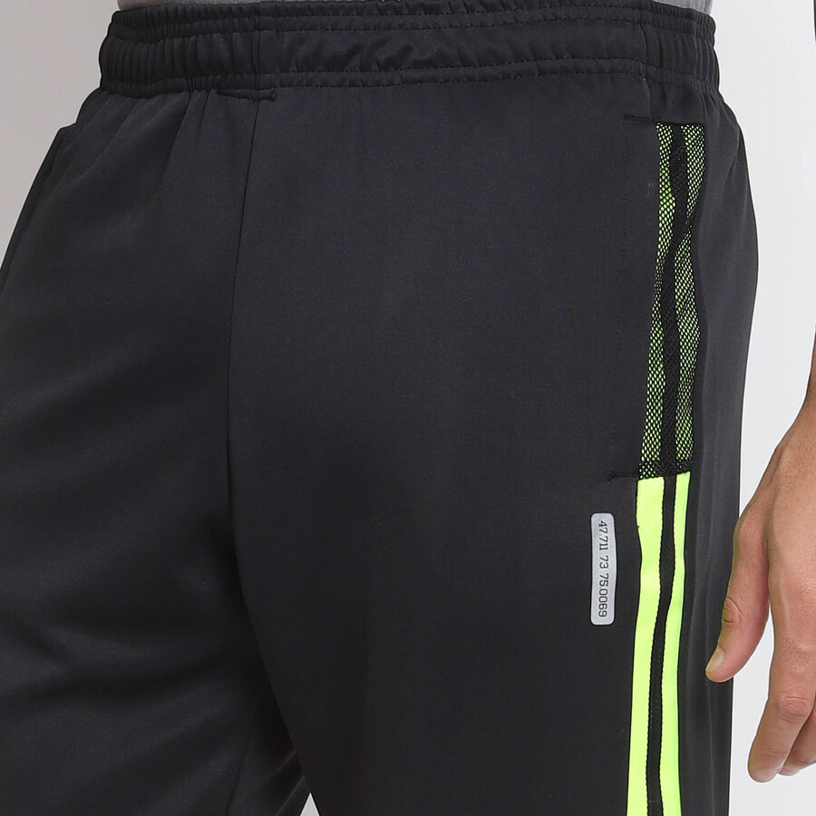 Cross Pocket Track Pants, Black, large image number null