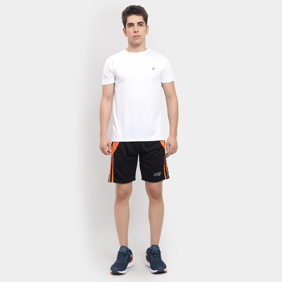 Men's Bermudas , काला, large image number null