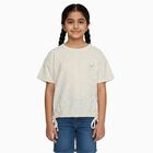 Girls' T-Shirt, Off White, small image number null