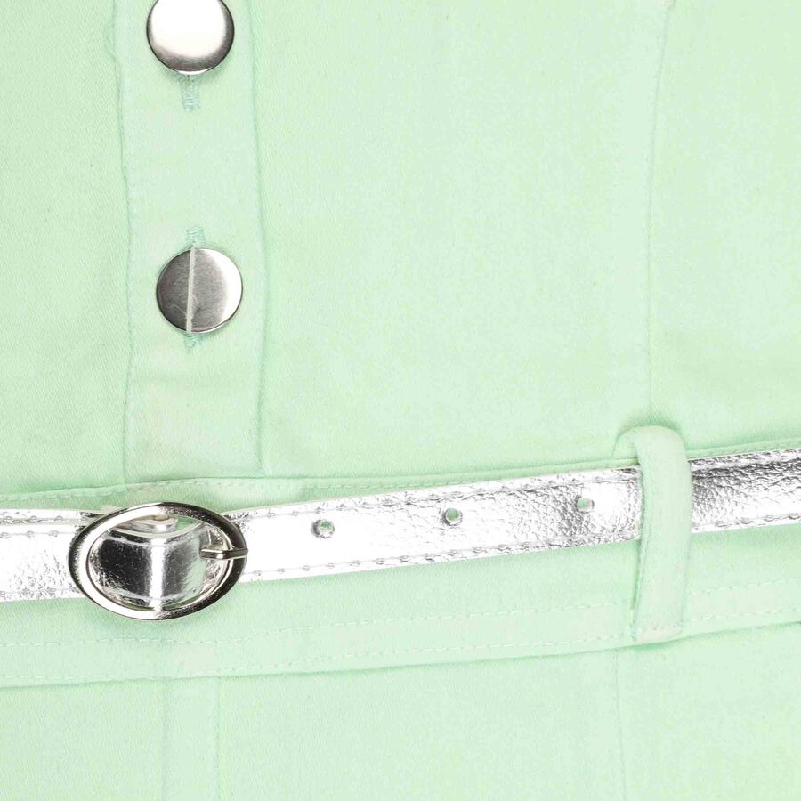 Solid Frock, Light Green, large image number null