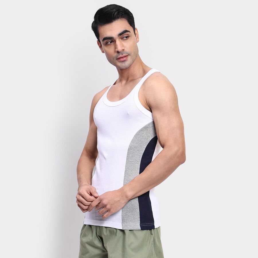 Men's Gym T-Shirt, White, large image number null