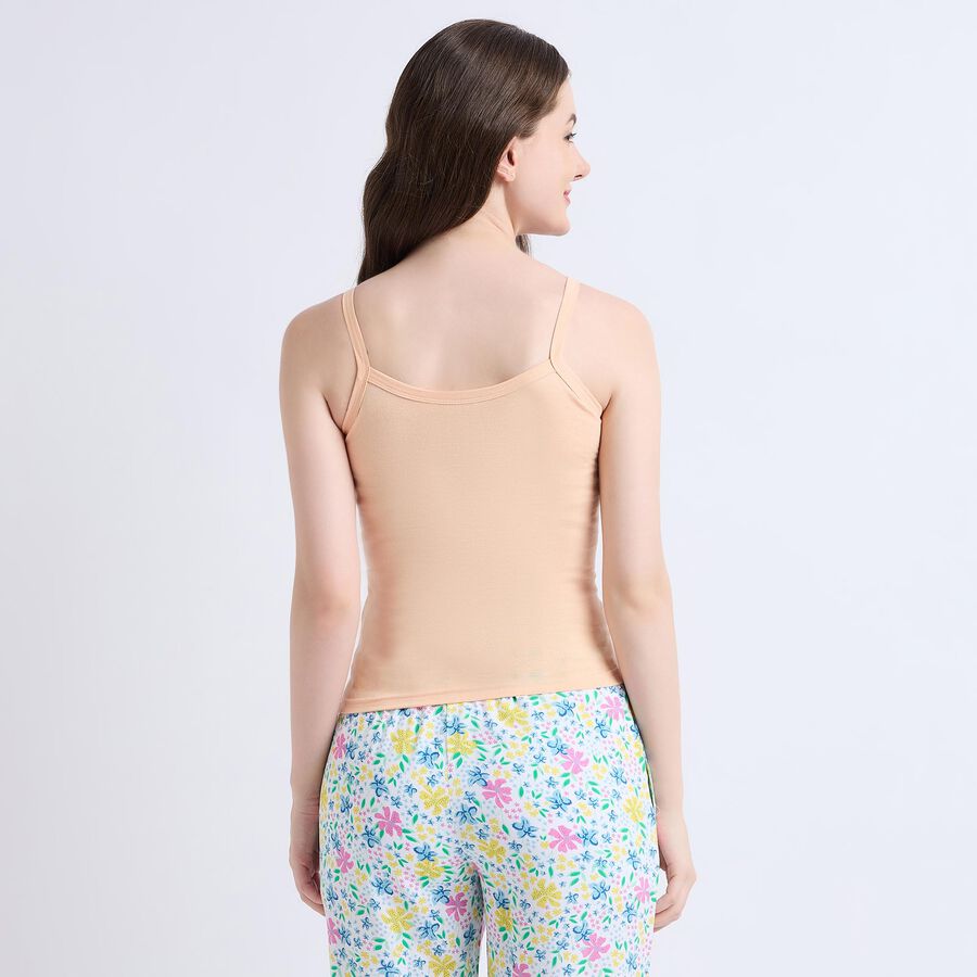 Ladies' 100% Cotton Slips , पीच, large image number null