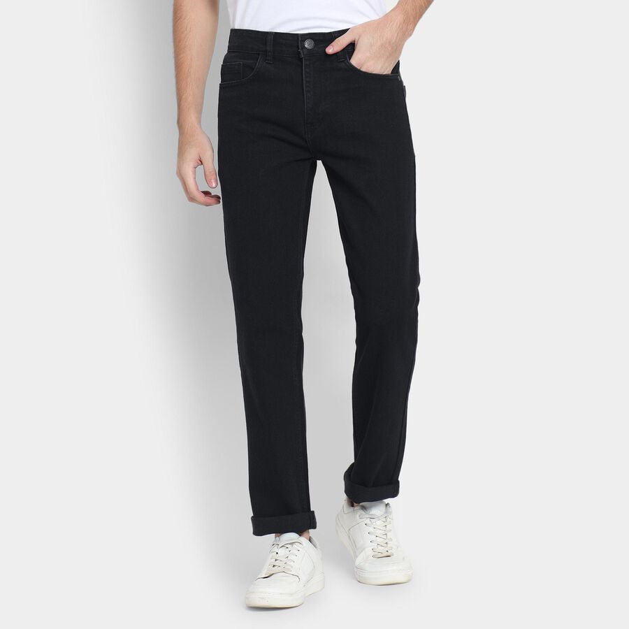 Men's Jeans , Black, large image number null