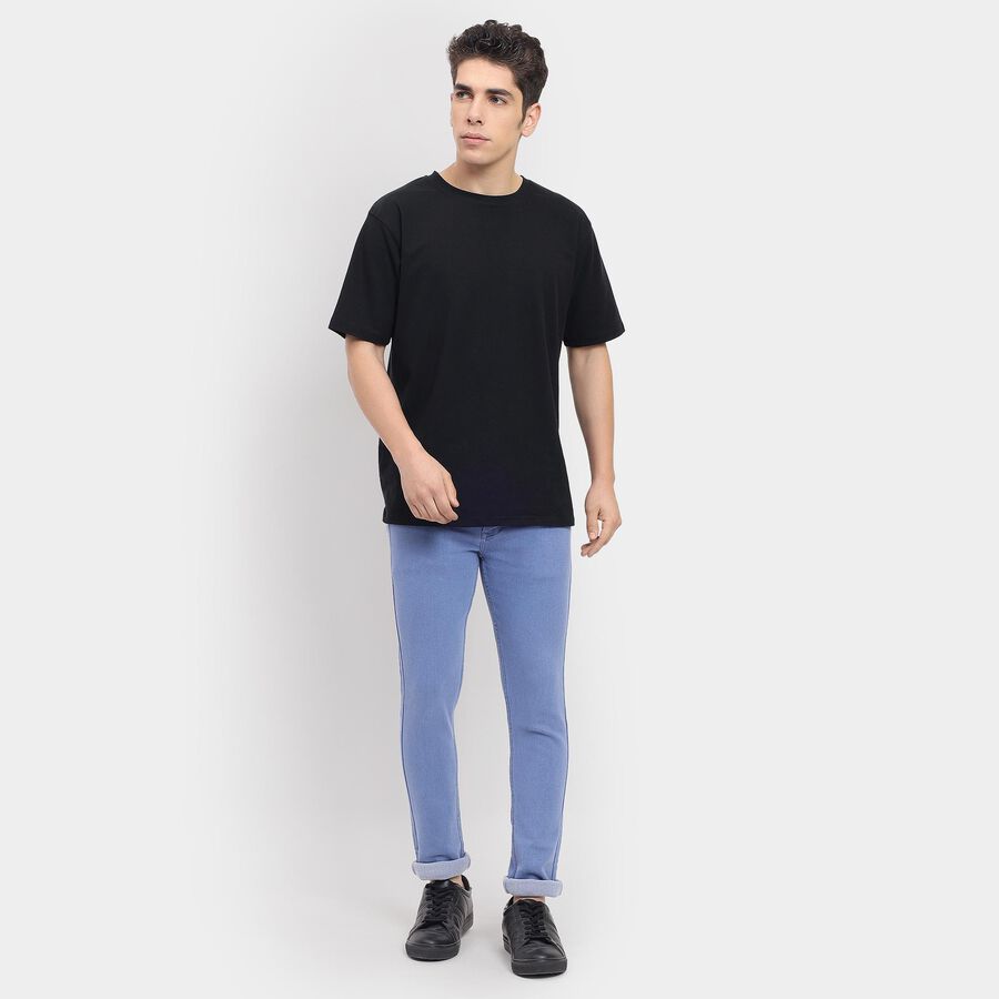 Men's Skinny Jeans , हल्का नीला, large image number null
