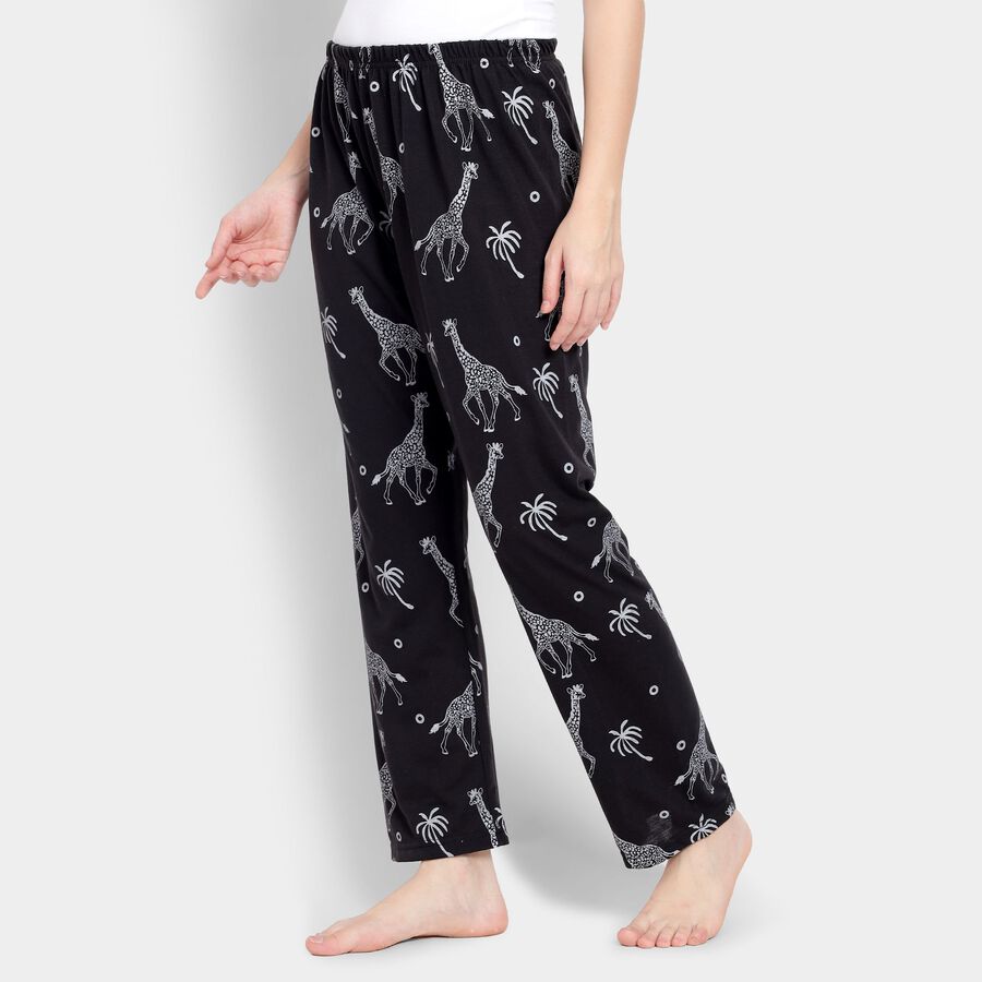 Ladies' Pyjama, काला, large image number null