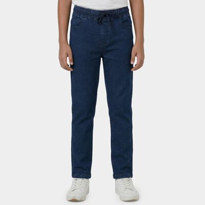 Boys' Dark Blue Regular Fit Jeans