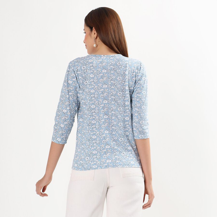 Ladies' Top, Light Blue, large