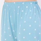 Women's Muted Charcoal Gray Relaxed Fit Pyjama, Aqua, small