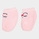 Infants Cotton Stripes Socks, Pink, small image number null