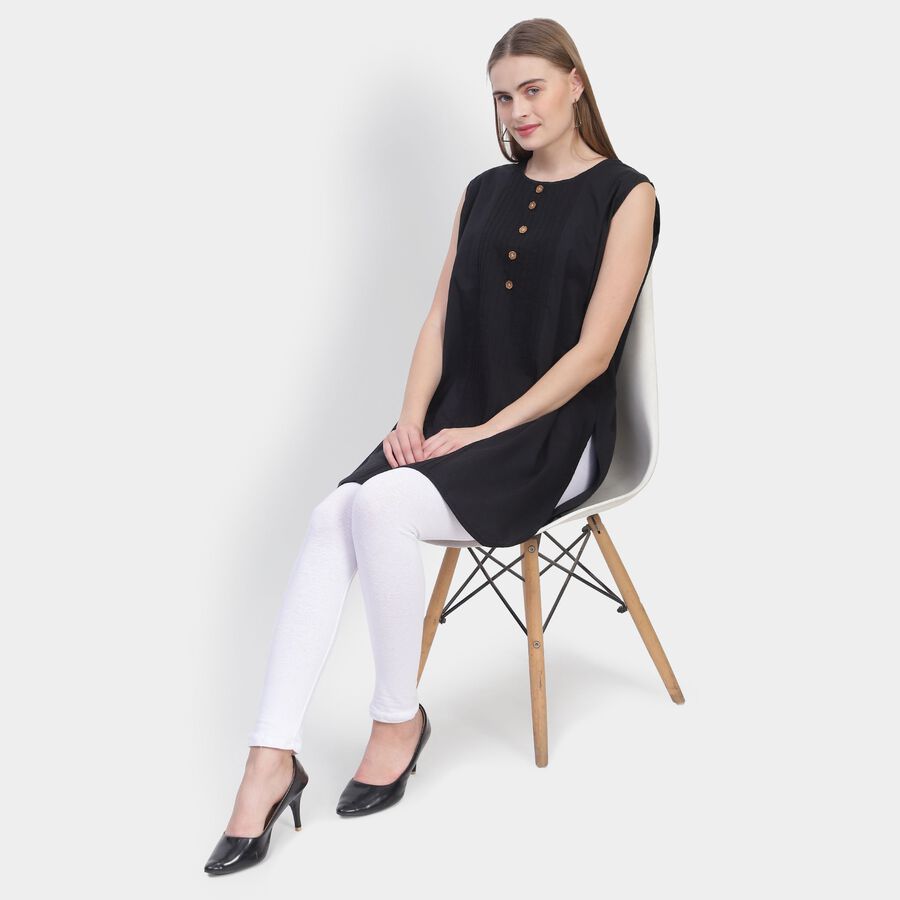 Ladies' Churidar, White, large image number null