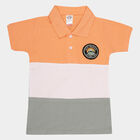 Boys Cotton T-Shirt, Peach, small image number null
