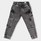 Boys' Jeans, गहरा ग्रे, small image number null