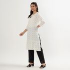 Ladies' Kurta, Off White, small image number null