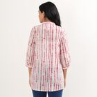 Ladies' 100% Cotton Kurti, Fuchsia, small image number null