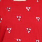 Ladies' Round Neck T-Shirt, लाल, small image number null