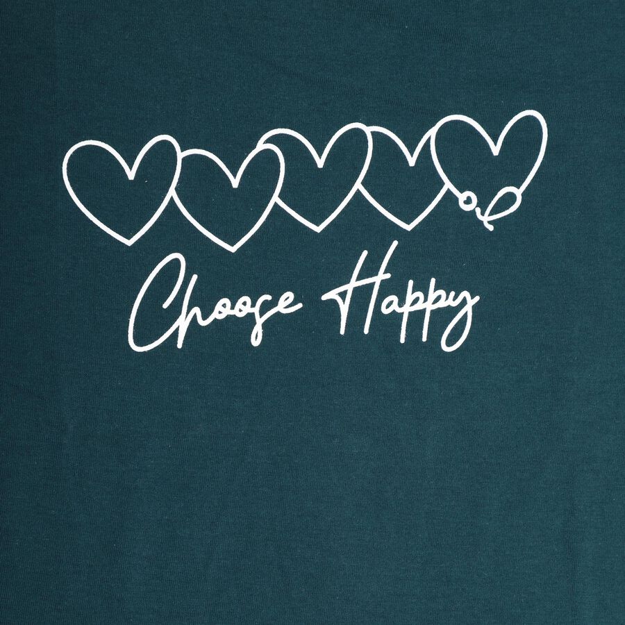 Girls' T-Shirt , Dark Green, large image number null