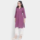 Ladies' Kurta , बैंगनी, small image number null