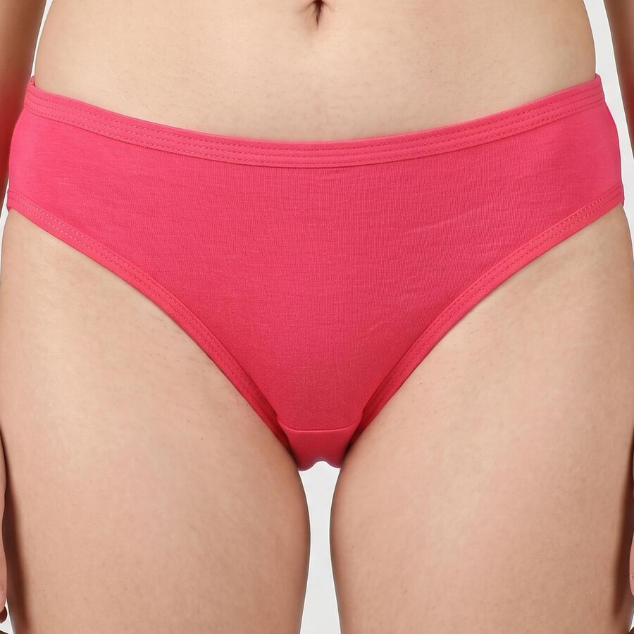 Women's Fuchsia Regular Fit Panty, Fuchsia, large