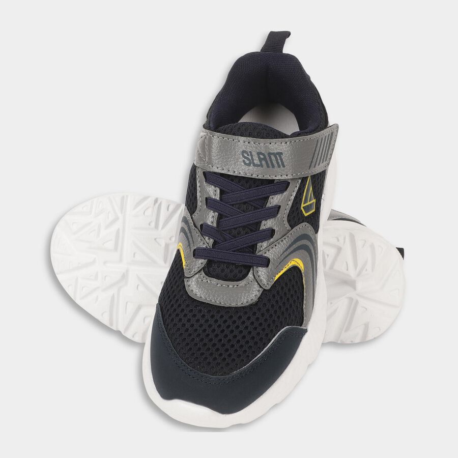 Boys' Shoes, Navy Blue, large image number null