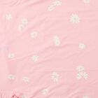 Girls Light Pink Cotton Round Neck Casual T-Shirt, हल्का गुलाबी, small