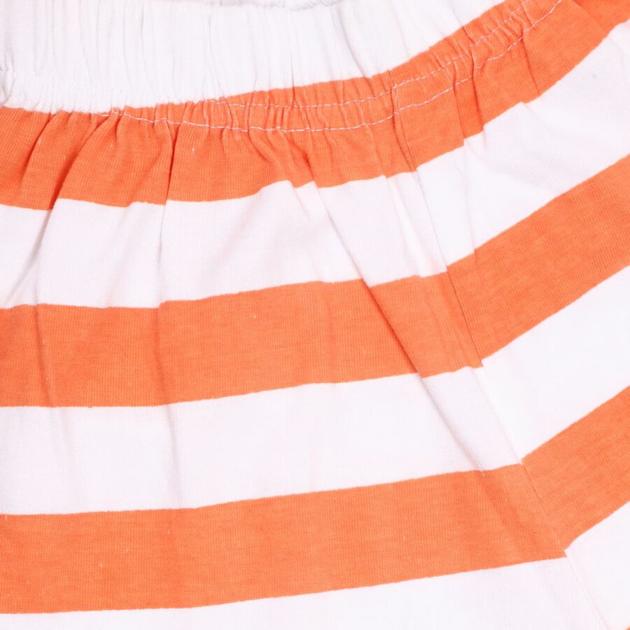 Boys' Cotton Knit Baba Suit, मूँगा (कोरल), large image number null