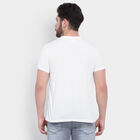 Round Neck T-Shirt, White, small image number null