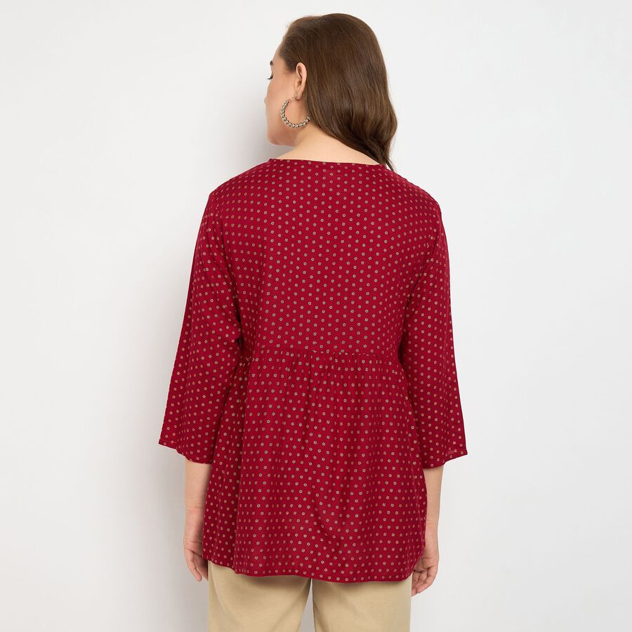 Ladies' Kurti, मरून, large image number null