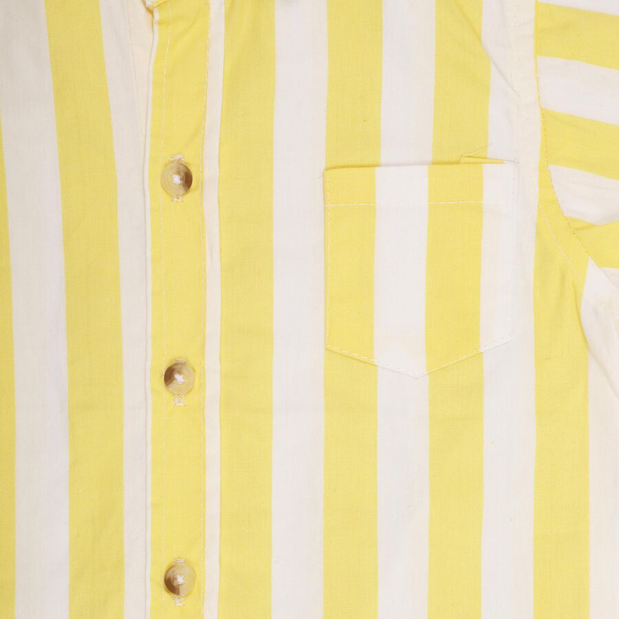 Infants' 100% Cotton Shirt , Yellow, large image number null