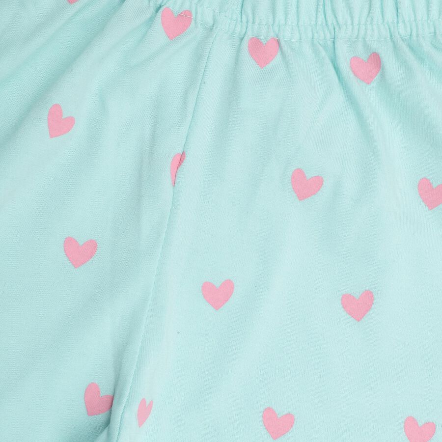 Girls' Capri, एक्वा, large image number null