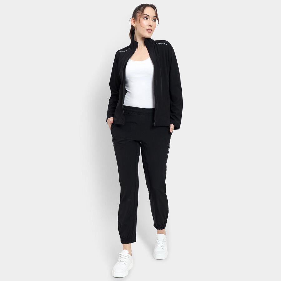 Ladies' Track Pants , काला, large image number null