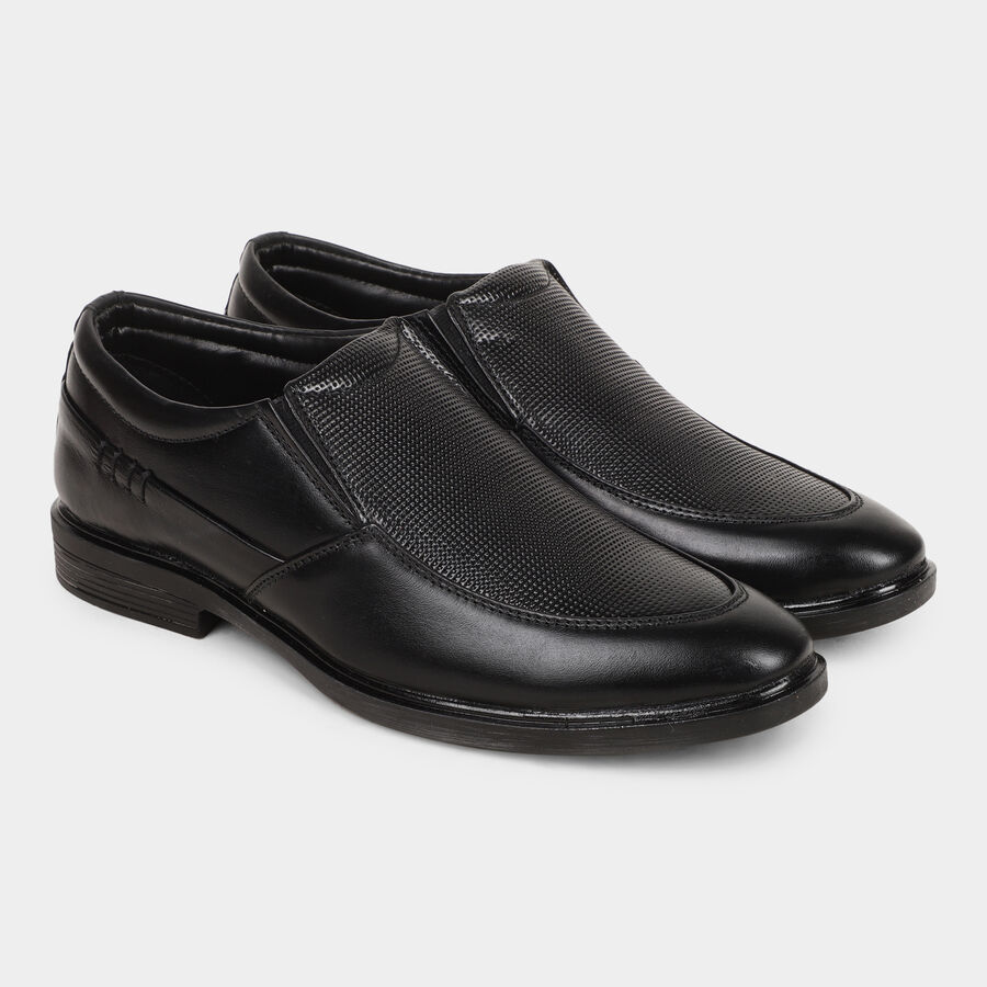 Mens' Formal Shoes, Black, large