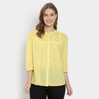 Cotton Shirt, पीला, small image number null