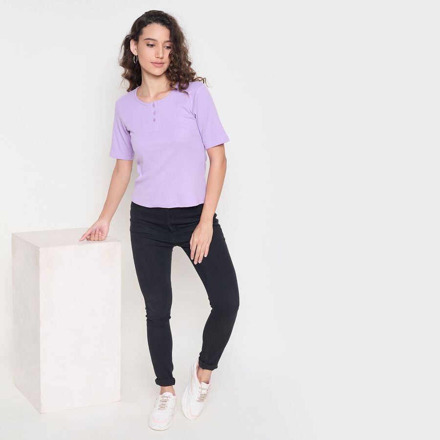 Ladies' Top, Lilac, large image number null