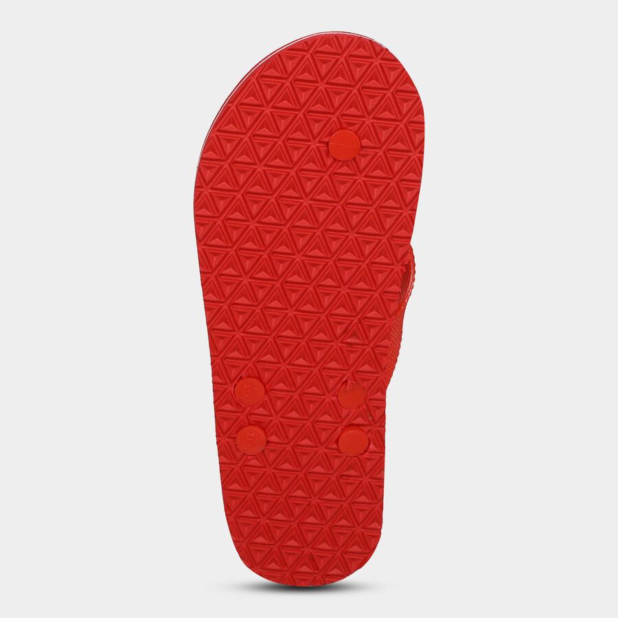 Men's Slipper, Red, large image number null