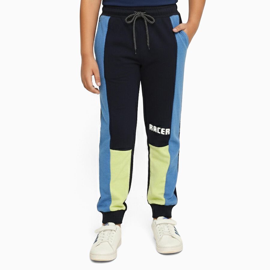 Boys' Pyjama, Navy Blue, large image number null