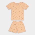 Infants' Short Set, Peach, small image number null