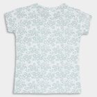 Girls' Cotton T-Shirt, Light Green, small image number null