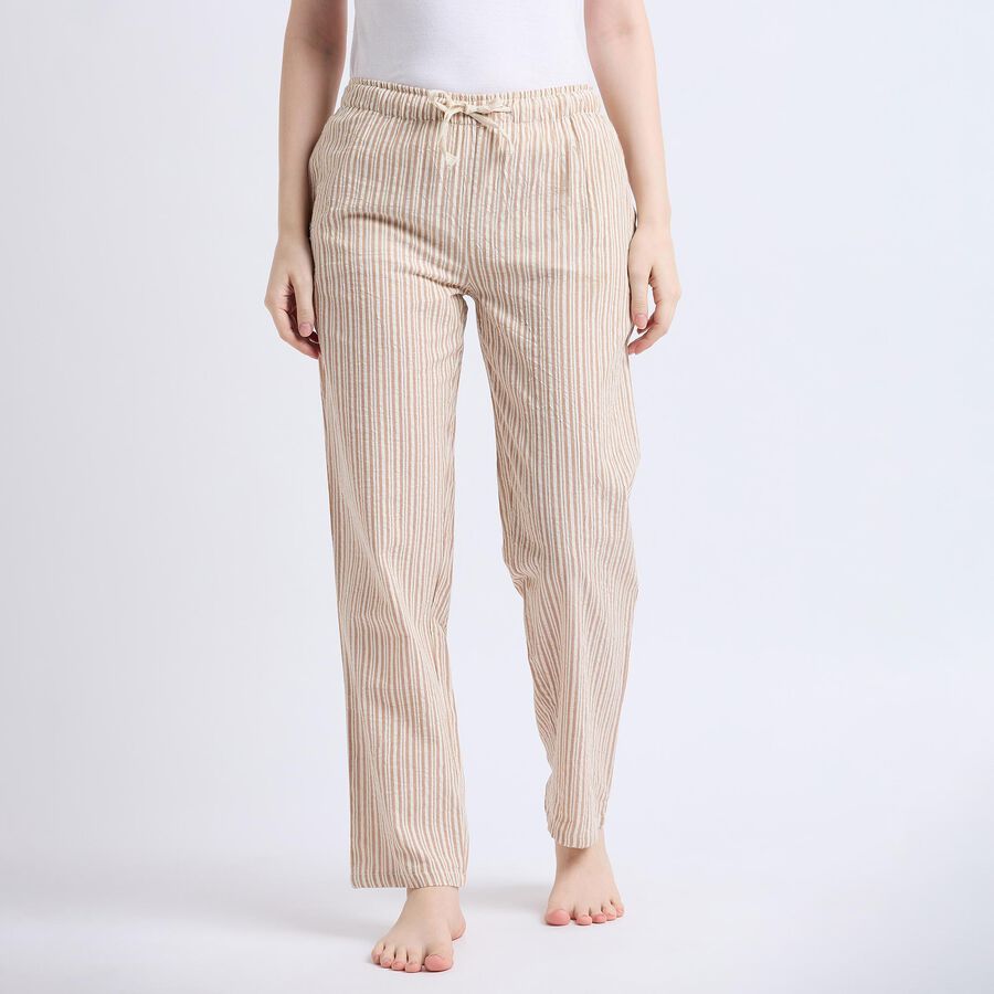 Ladies' 100% Cotton Pyjama , White, large image number null