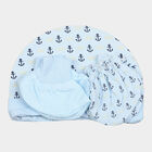 Infants Cotton Printed Baby Gift Set, Light Blue, small image number null