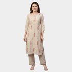 Women's Eggshell White Lace Detailed Ethnic Set, Off White, small
