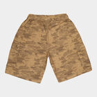 Boys Cotton Bermuda, Brown, small image number null