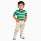 Infants' 100% Cotton Pyjama, Beige, small image number null