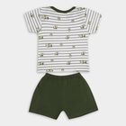 Infant Boys' 100% Cotton Baba Suit , ओलिव, small image number null