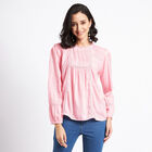 Embellished 3/4th Sleeves Top, Light Pink, small image number null